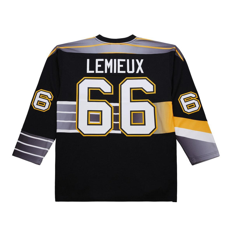 NHL ALTERNATE JERSEY PENGUINS 1996 MARIO LEMIEUX - Black - Image 2 NHL ALTERNATE JERSEY PENGUINS 1996 MARIO LEMIEUX - Black - Image 2