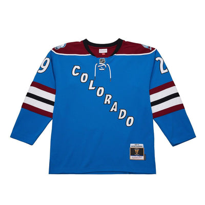 NHL ALTERNATE JERSEY AVALANCHE 2013 NATHAN MACKINNON - Blue - Image 1