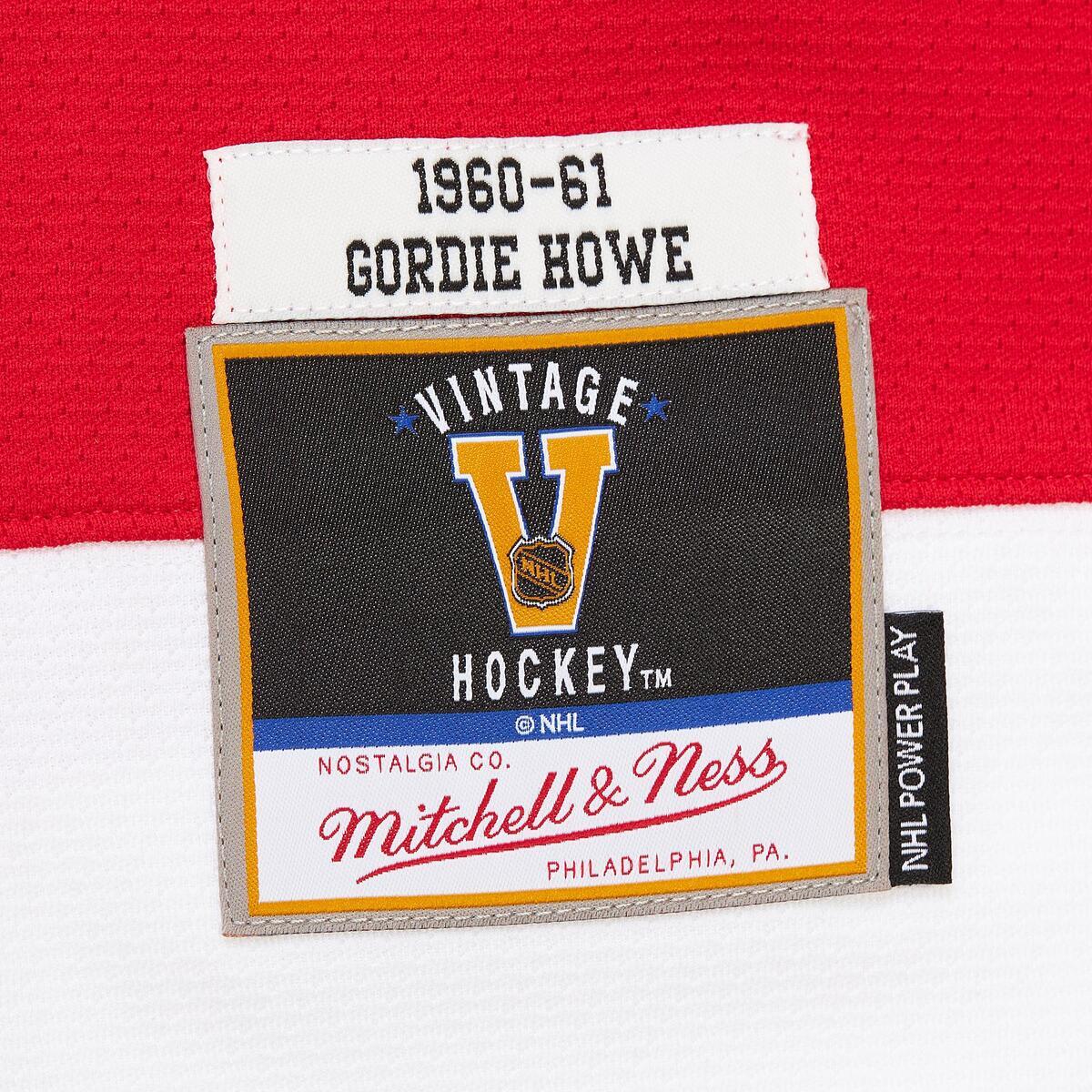 NHL DARK JERSEY RED WINGS 1960 GORDIE HOWE Scarlet JY9057-DRWSCAR - Image 5