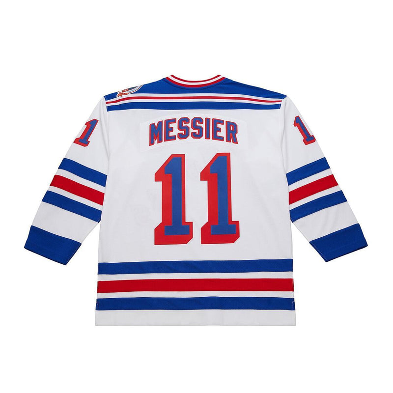 NHL WHITE JERSEY RANGERS 1993 MARK MESSIER White JY9059-NYAWHIT - Image 2 NHL WHITE JERSEY RANGERS 1993 MARK MESSIER White JY9059-NYAWHIT - Image 2