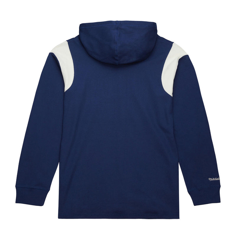 NCAA THERMAL LIGHTWEIGHT HOODIE VINTAGE LOGO MICHIGAN Navy LS9214-UMINAVY - Image 2 NCAA THERMAL LIGHTWEIGHT HOODIE VINTAGE LOGO MICHIGAN Navy LS9214-UMINAVY - Image 2