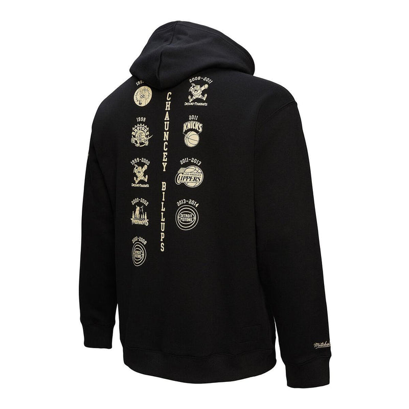 NBA 2024 HOF PREMIUM FLEECE HOODIE MULTI CHAUNCEY BILLUPS Black-Gold NN11403-MLTBKGD - Image 6 NBA 2024 HOF PREMIUM FLEECE HOODIE MULTI CHAUNCEY BILLUPS Black-Gold NN11403-MLTBKGD - Image 6