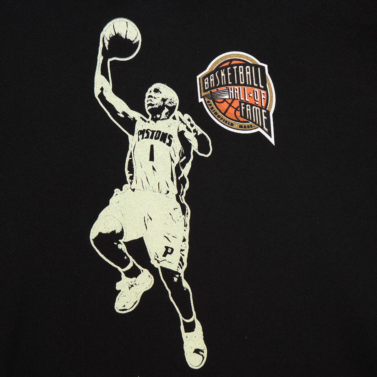 NBA 2024 HOF PREMIUM FLEECE HOODIE MULTI CHAUNCEY BILLUPS Black-Gold NN11403-MLTBKGD - Image 10