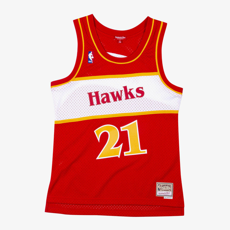 NBA WOMEN'S SWINGMAN JERSEY ATLANTA HAWKS 1986 DOMINIQUE WILKINS - Image 1 NBA WOMEN'S SWINGMAN JERSEY ATLANTA HAWKS 1986 DOMINIQUE WILKINS - Image 1