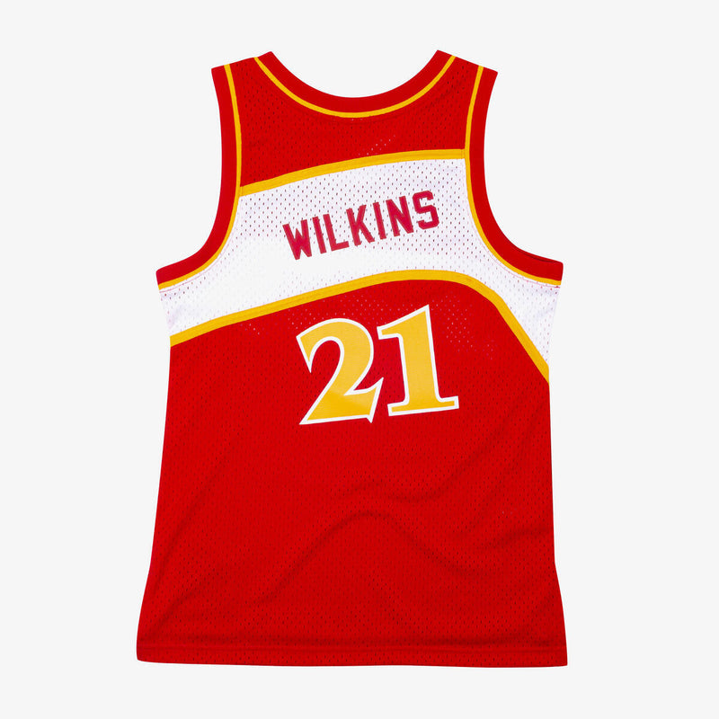 NBA WOMEN'S SWINGMAN JERSEY ATLANTA HAWKS 1986 DOMINIQUE WILKINS - Image 2 NBA WOMEN'S SWINGMAN JERSEY ATLANTA HAWKS 1986 DOMINIQUE WILKINS - Image 2