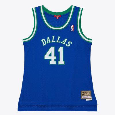 NBA WOMEN'S SWINGMAN JERSEY DALLAS MAVERICKS 1998 DIRK NOWITZKI - Image 1
