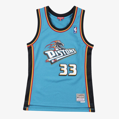 NBA WOMEN'S SWINGMAN JERSEY DETROIT PISTONS 1998 GRANT HILL - Image 1