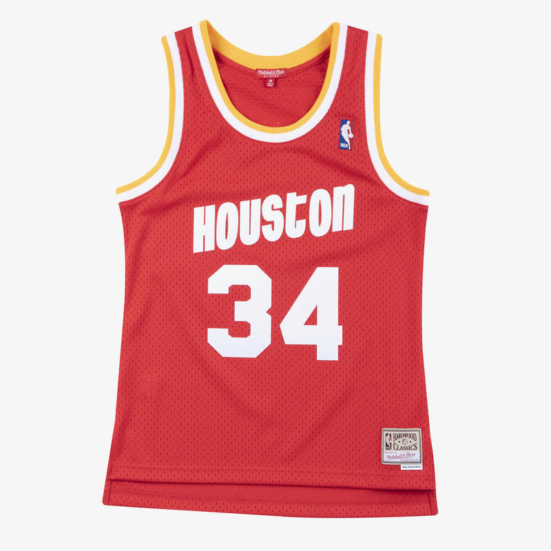 NBA WOMEN'S SWINGMAN JERSEY HOUSTON ROCKETS 1993 HAKEEM OLAJUWON - Image 1 NBA WOMEN'S SWINGMAN JERSEY HOUSTON ROCKETS 1993 HAKEEM OLAJUWON - Image 1