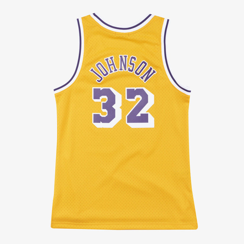 NBA WOMEN'S SWINGMAN JERSEY LOS ANGELES LAKERS 1984 MAGIC JOHNSON - Image 2 NBA WOMEN'S SWINGMAN JERSEY LOS ANGELES LAKERS 1984 MAGIC JOHNSON - Image 2