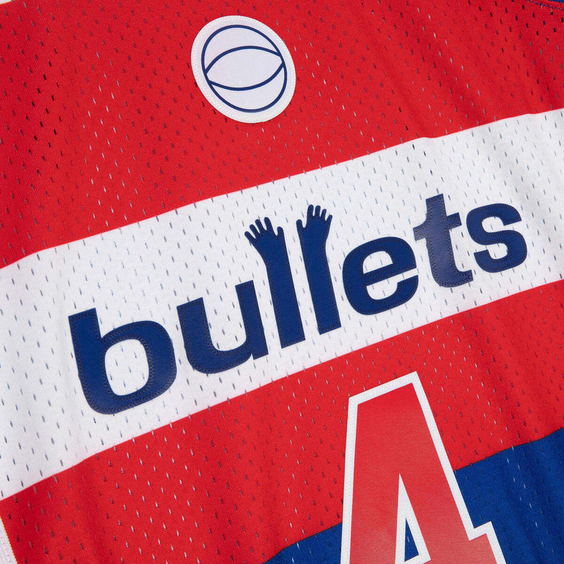 NBA WOMEN'S SWINGMAN JERSEY WASHINGTON BULLETS 1996 CHRIS WEBBER - Image 3 NBA WOMEN'S SWINGMAN JERSEY WASHINGTON BULLETS 1996 CHRIS WEBBER - Image 3