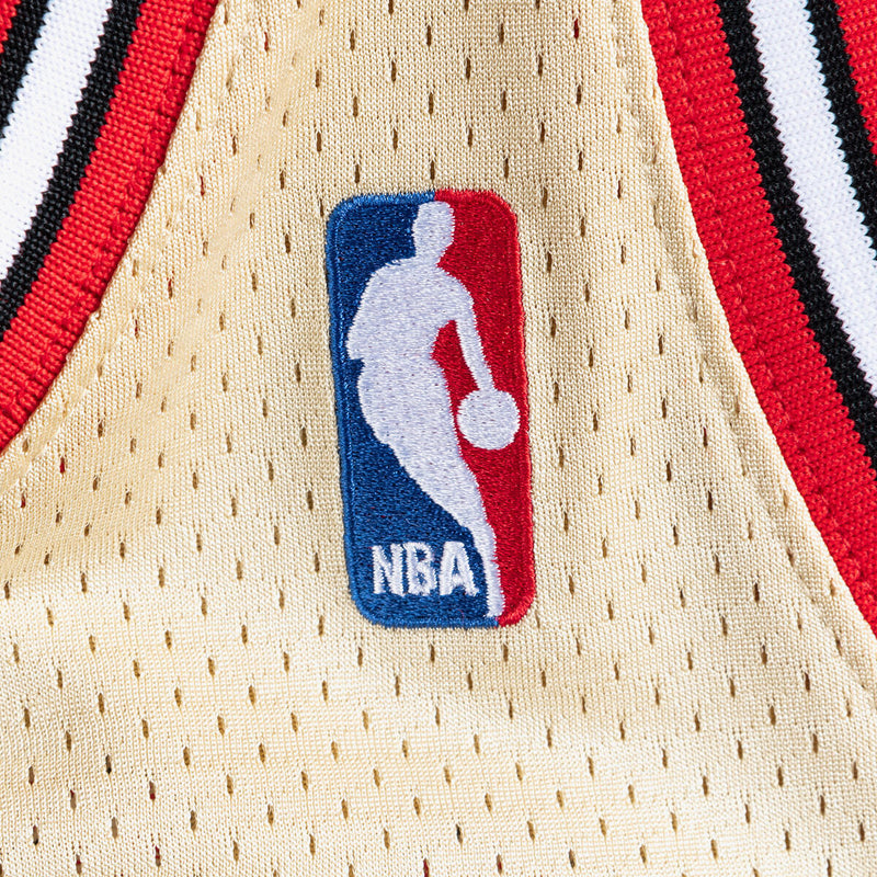 NBA GOLD BASKETBALL JERSEY BULLS 1995 MICHAEL JORDAN - Gold - Image 4 NBA GOLD BASKETBALL JERSEY BULLS 1995 MICHAEL JORDAN - Gold - Image 4