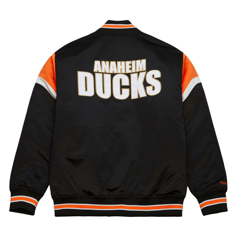 NHL HEAVYWEIGHT SATIN JACKET DUCKS - Image 2 NHL HEAVYWEIGHT SATIN JACKET DUCKS - Image 2