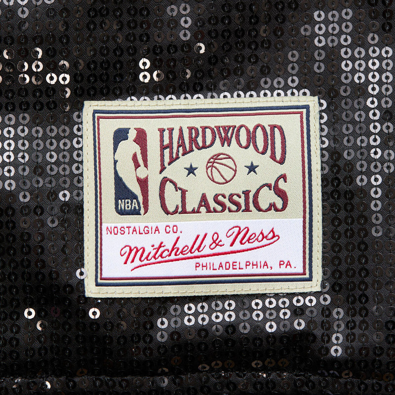 NBA WOMEN'S SEQUIN VARSITY JACKET 76ERS - Black - Image 5 NBA WOMEN'S SEQUIN VARSITY JACKET 76ERS - Black - Image 5