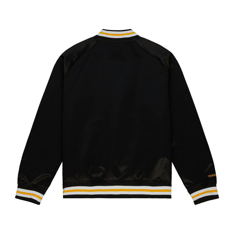 NHL HERITAGE LIGHTWEIGHT SATIN JACKET BRUINS Black OJBF6880-BBNYYPPPBLCK - Image 2 NHL HERITAGE LIGHTWEIGHT SATIN JACKET BRUINS Black OJBF6880-BBNYYPPPBLCK - Image 2