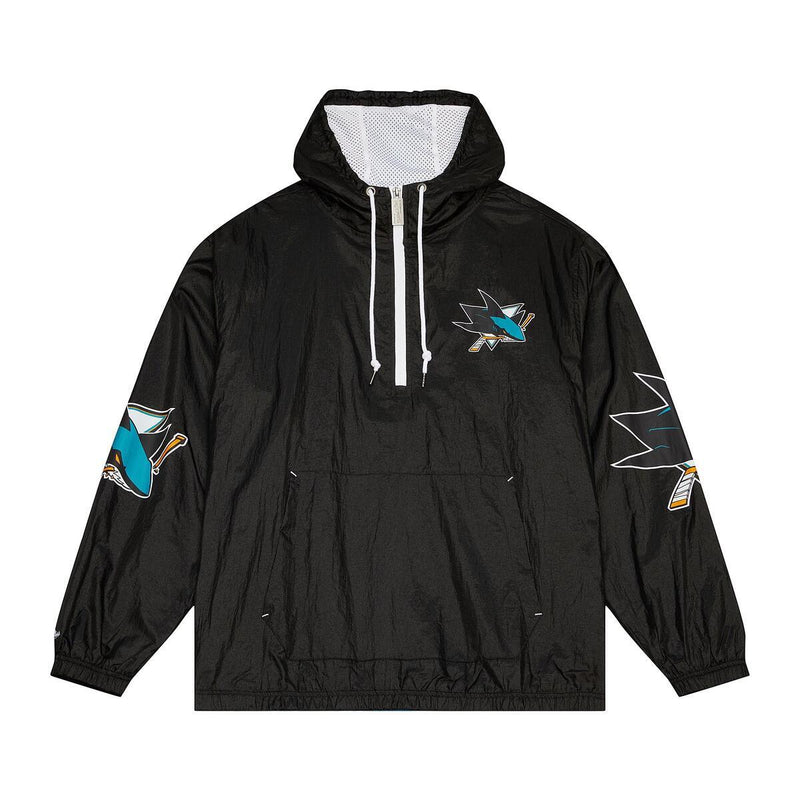 NHL TEAM OG 2.0 ANORAK WINDBREAKER SHARKS - Image 1 NHL TEAM OG 2.0 ANORAK WINDBREAKER SHARKS - Image 1