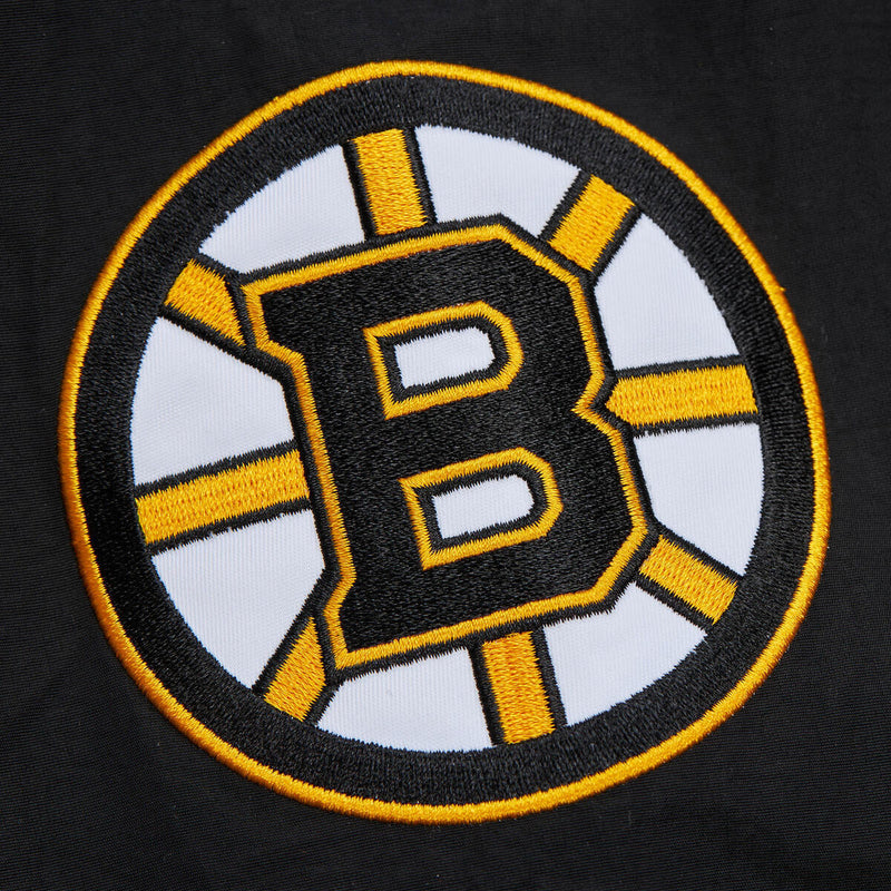 NHL CLASSIC NYLON PULLOVER CURRENT LOGO BRUINS Black OJPO7221-BBNYYPPPBLCK - Image 3 NHL CLASSIC NYLON PULLOVER CURRENT LOGO BRUINS Black OJPO7221-BBNYYPPPBLCK - Image 3