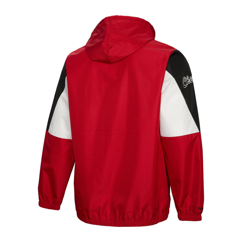 NBA THROW IT BACK FULL ZIP WINDBREAKER BULLS - Image 1 NBA THROW IT BACK FULL ZIP WINDBREAKER BULLS - Image 1