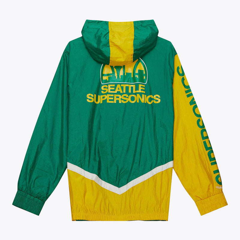 NBA UNDENIABLE FULL ZIP WINDBREAKER SUPERSONICS - Image 2 NBA UNDENIABLE FULL ZIP WINDBREAKER SUPERSONICS - Image 2