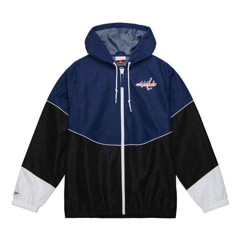 NHL HOME TEAM LIGHTWEIGHT WINDBREAKER CAPITALS Black-Blue OJZP5520-WCAYYPPPBKBL - Image 1 NHL HOME TEAM LIGHTWEIGHT WINDBREAKER CAPITALS Black-Blue OJZP5520-WCAYYPPPBKBL - Image 1