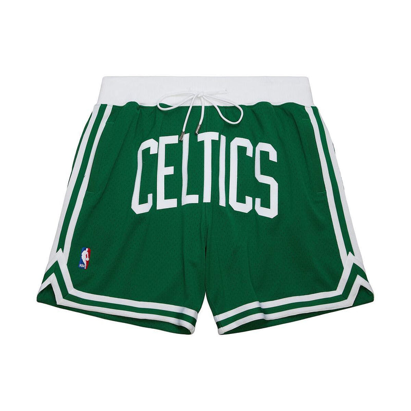 NBA JUST DON 7IN SHORTS CELTICS Celtics Green PFSW7546-BCEYYPPPCLGN - Image 1 NBA JUST DON 7IN SHORTS CELTICS Celtics Green PFSW7546-BCEYYPPPCLGN - Image 1