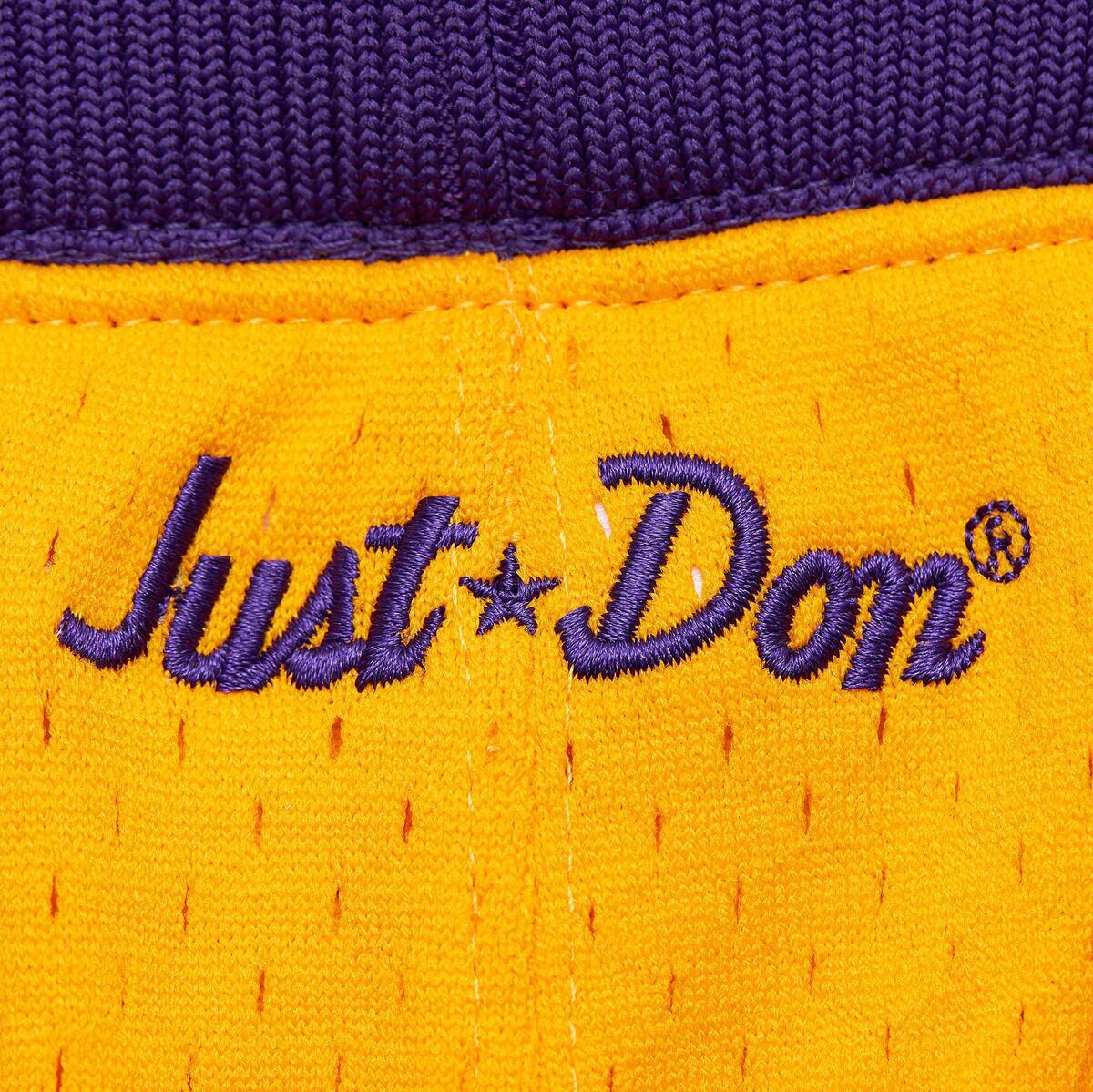 NBA JUST DON 7IN SHORTS LAKERS