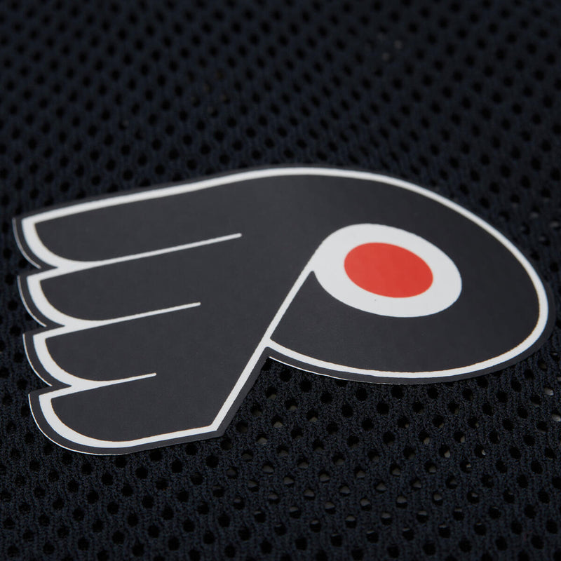 NHL WOMEN'S CROPPED LS MESH HENLEY FLYERS - Image 3 NHL WOMEN'S CROPPED LS MESH HENLEY FLYERS - Image 3