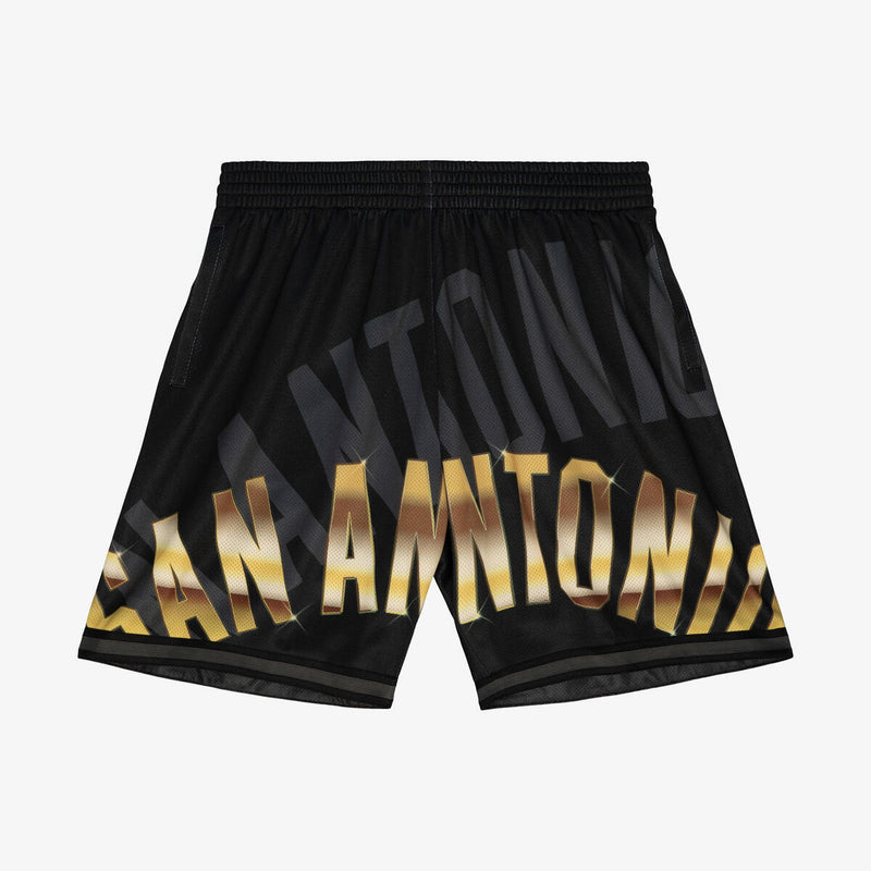 NBA BIG FACE 4.0 FASHION SHORTS SPURS - Image 1 NBA BIG FACE 4.0 FASHION SHORTS SPURS - Image 1