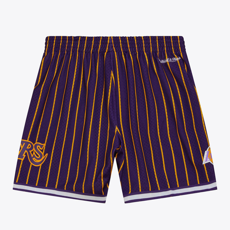 NBA M&N CITY COLLECTION MESH SHORTS LAKERS - Purple-Gold - Image 2 NBA M&N CITY COLLECTION MESH SHORTS LAKERS - Purple-Gold - Image 2