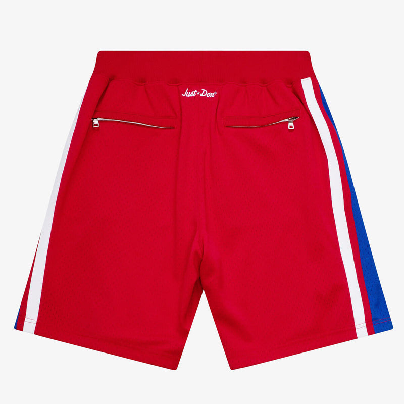 NBA JUST DON HARDWOOD CLASSICS SHORTS 76ERS 1996 - Image 4 NBA JUST DON HARDWOOD CLASSICS SHORTS 76ERS 1996 - Image 4