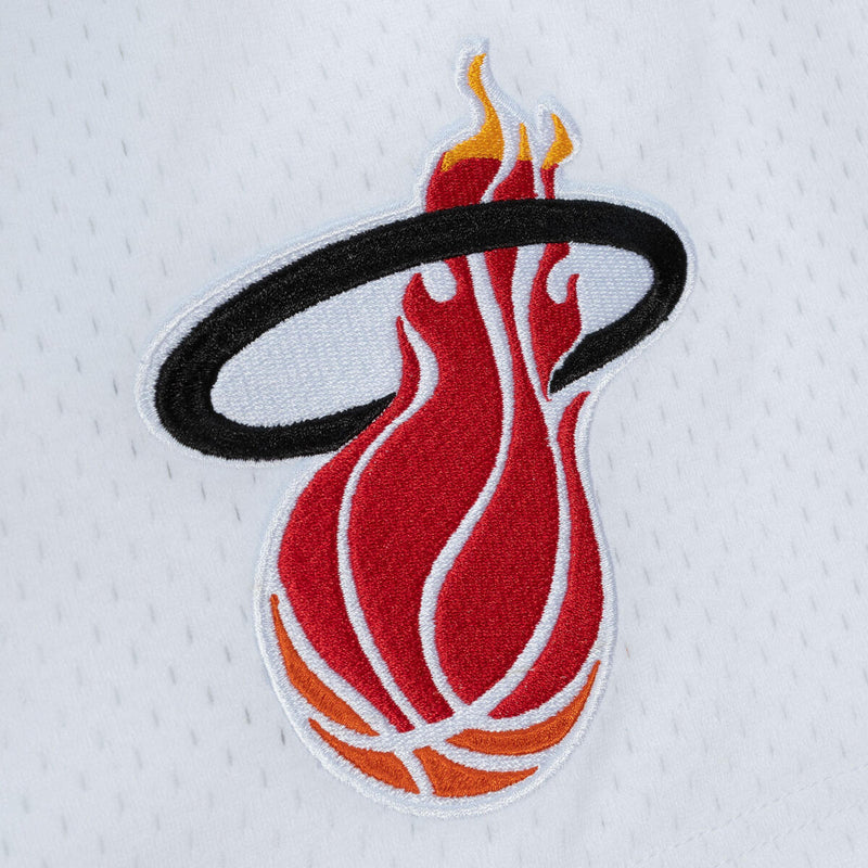NBA JUST DON HARDWOOD CLASSICS SHORTS HEAT White SHORMO20286-MHEWHIT - Image 3 NBA JUST DON HARDWOOD CLASSICS SHORTS HEAT White SHORMO20286-MHEWHIT - Image 3