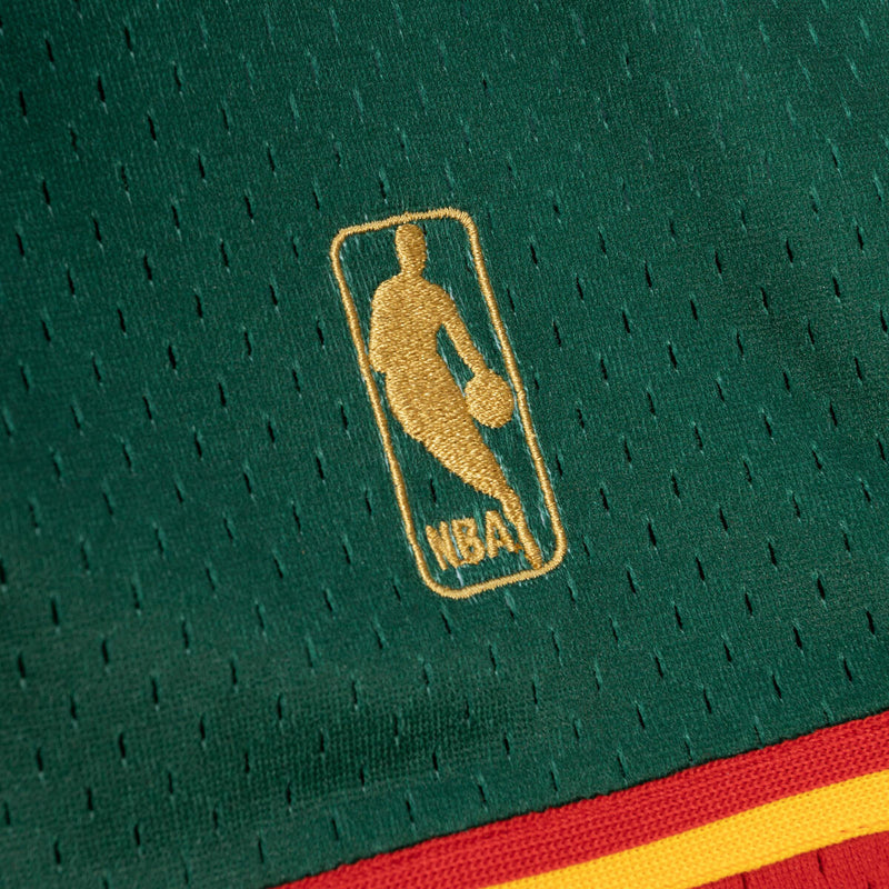 NBA JUST DON HARDWOOD CLASSICS SHORTS SUPERSONICS Sonics Green SHORMO21344-SSUDKGN - Image 4 NBA JUST DON HARDWOOD CLASSICS SHORTS SUPERSONICS Sonics Green SHORMO21344-SSUDKGN - Image 4