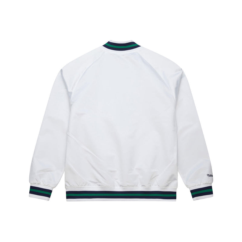 NBA LIGHTWEIGHT SATIN JACKET VINTAGE LOGO MAVERICKS White SJKT6296-DMAYYPPPWHIT - Image 2 NBA LIGHTWEIGHT SATIN JACKET VINTAGE LOGO MAVERICKS White SJKT6296-DMAYYPPPWHIT - Image 2