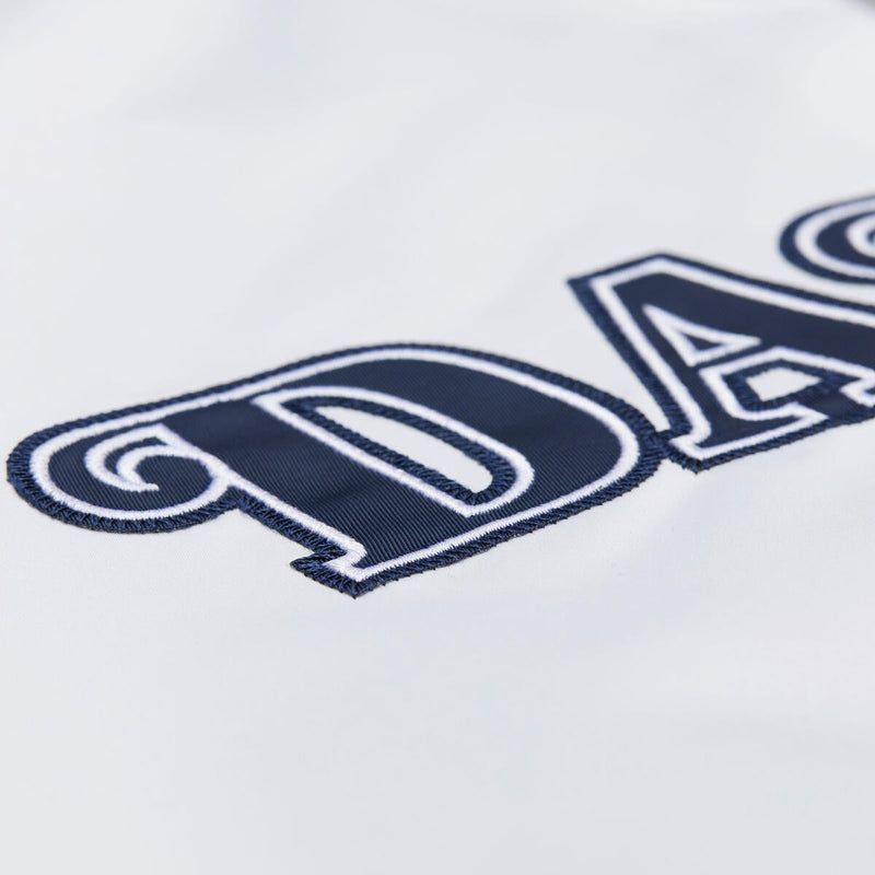 NBA LIGHTWEIGHT SATIN JACKET VINTAGE LOGO MAVERICKS White SJKT6296-DMAYYPPPWHIT - Image 3 NBA LIGHTWEIGHT SATIN JACKET VINTAGE LOGO MAVERICKS White SJKT6296-DMAYYPPPWHIT - Image 3