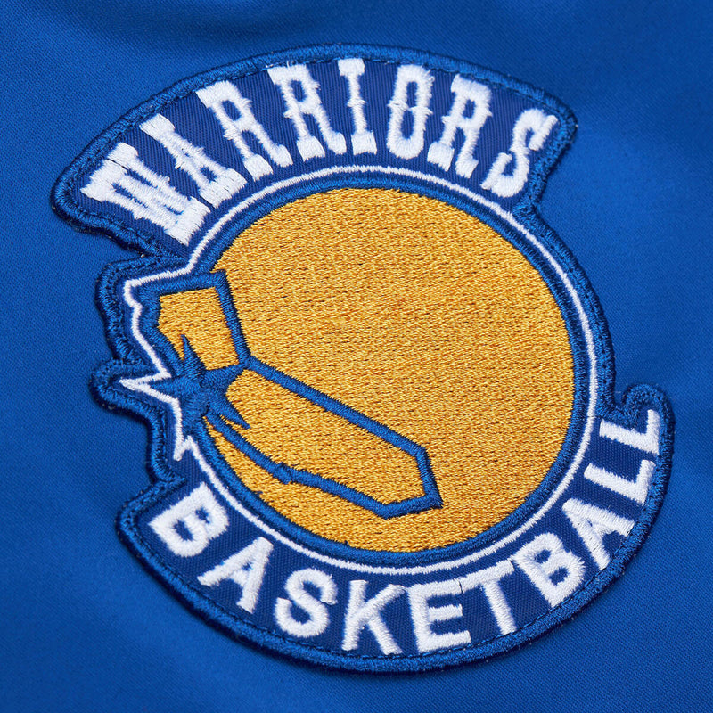 NBA LIGHTWEIGHT SATIN BOMBER VINTAGE LOGO WARRIORS - Image 3 NBA LIGHTWEIGHT SATIN BOMBER VINTAGE LOGO WARRIORS - Image 3