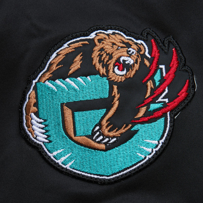 NBA LIGHTWEIGHT SATIN BOMBER VINTAGE LOGO GRIZZLIES Black SJKT6599-VGRYYPPPBLCK - Image 3 NBA LIGHTWEIGHT SATIN BOMBER VINTAGE LOGO GRIZZLIES Black SJKT6599-VGRYYPPPBLCK - Image 3