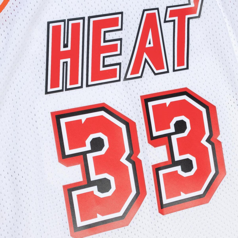 NBA WHITE JERSEY HEAT 1996 ALONZO MOURNING - White - Image 3 NBA WHITE JERSEY HEAT 1996 ALONZO MOURNING - White - Image 3