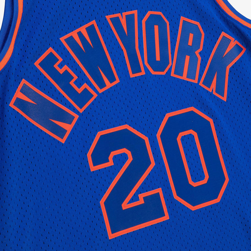 NBA DARK HWC JERSEY KNICKS 1996 ALLAN HOUSTON - Royal - Image 3 NBA DARK HWC JERSEY KNICKS 1996 ALLAN HOUSTON - Royal - Image 3