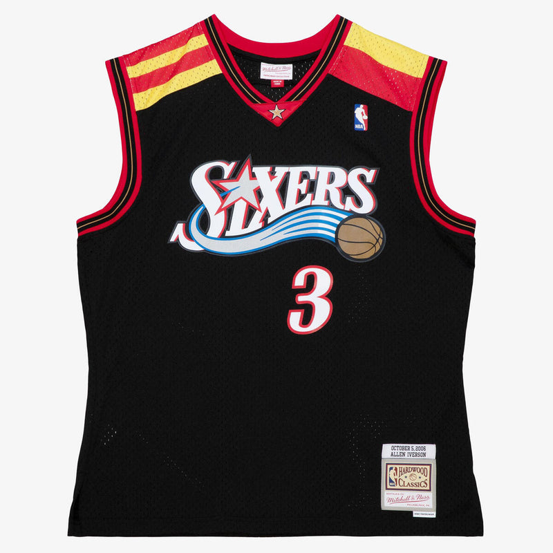 NBA ALT.. SPAIN JERSEY 76ERS 2006 ALLEN IVERSON - Black - Image 1 NBA ALT.. SPAIN JERSEY 76ERS 2006 ALLEN IVERSON - Black - Image 1