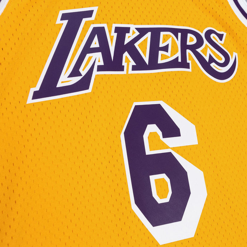 NBA HOME JERSEY LAKERS 1996 EDDIE JONES - Light Gold - Image 3 NBA HOME JERSEY LAKERS 1996 EDDIE JONES - Light Gold - Image 3