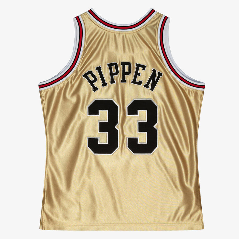 NBA 75TH GOLD SWINGMAN JERSEY BULLS 1997 SCOTTIE PIPPEN - Image 3 NBA 75TH GOLD SWINGMAN JERSEY BULLS 1997 SCOTTIE PIPPEN - Image 3