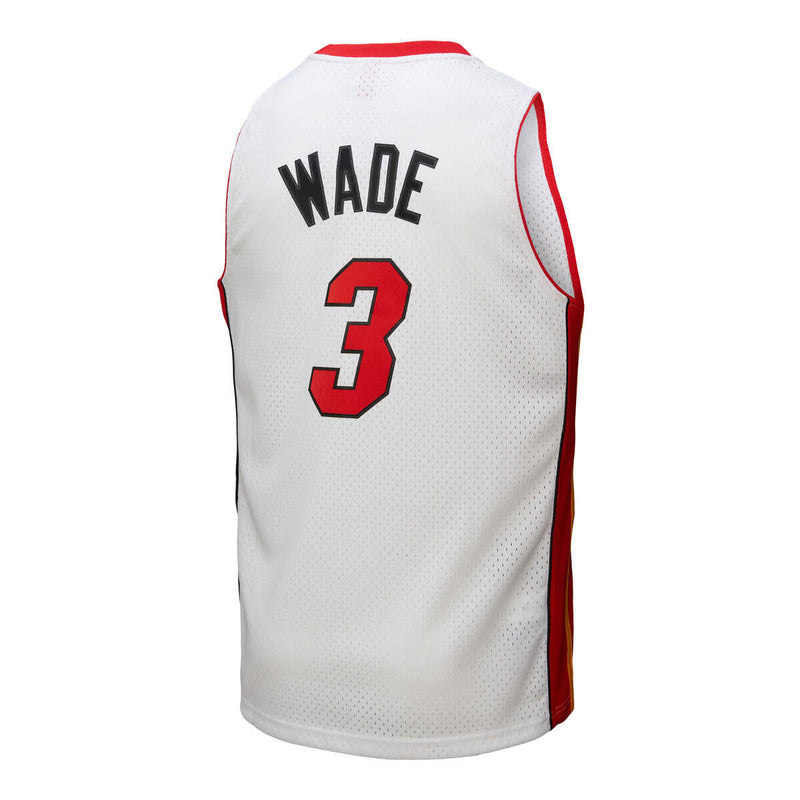 NBA WHITE JERSEY HEAT 2005 DWYANE WADE - White - Image 6 NBA WHITE JERSEY HEAT 2005 DWYANE WADE - White - Image 6