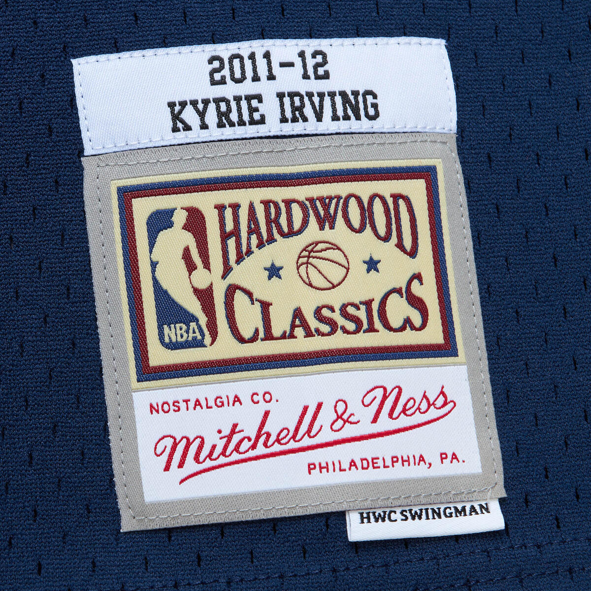 NBA ALTERNATE JERSEY CAVALIERS 2011 KYRIE IRVING ASTROS BLUE SMJY6123-CCA11KIRASBL - Image 4