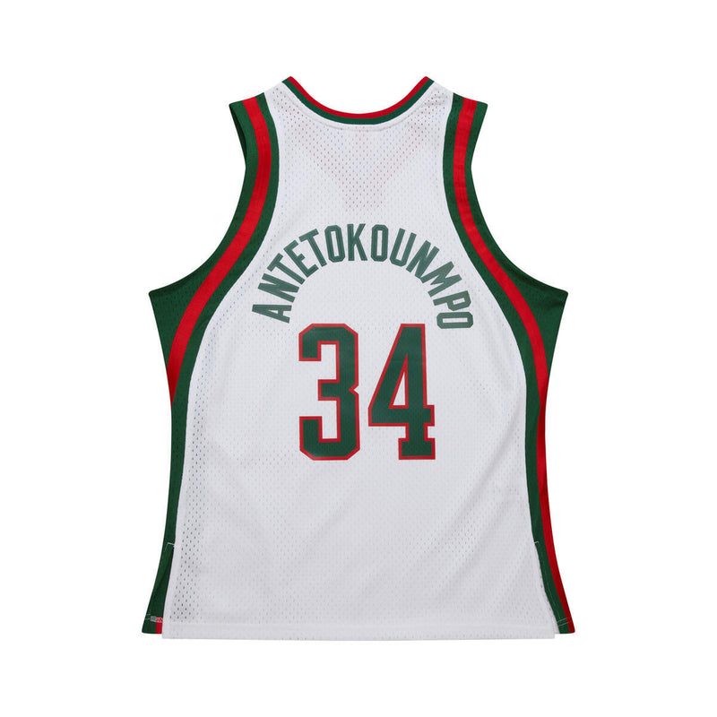 NBA WHITE JERSEY BUCKS 2013 GIANNIS ANTEOKOUNMPO - White - Image 2 NBA WHITE JERSEY BUCKS 2013 GIANNIS ANTEOKOUNMPO - White - Image 2