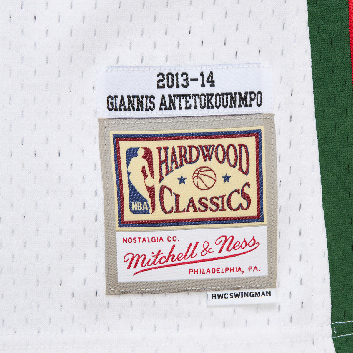 NBA WHITE JERSEY BUCKS 2013 GIANNIS ANTEOKOUNMPO - White - Image 5