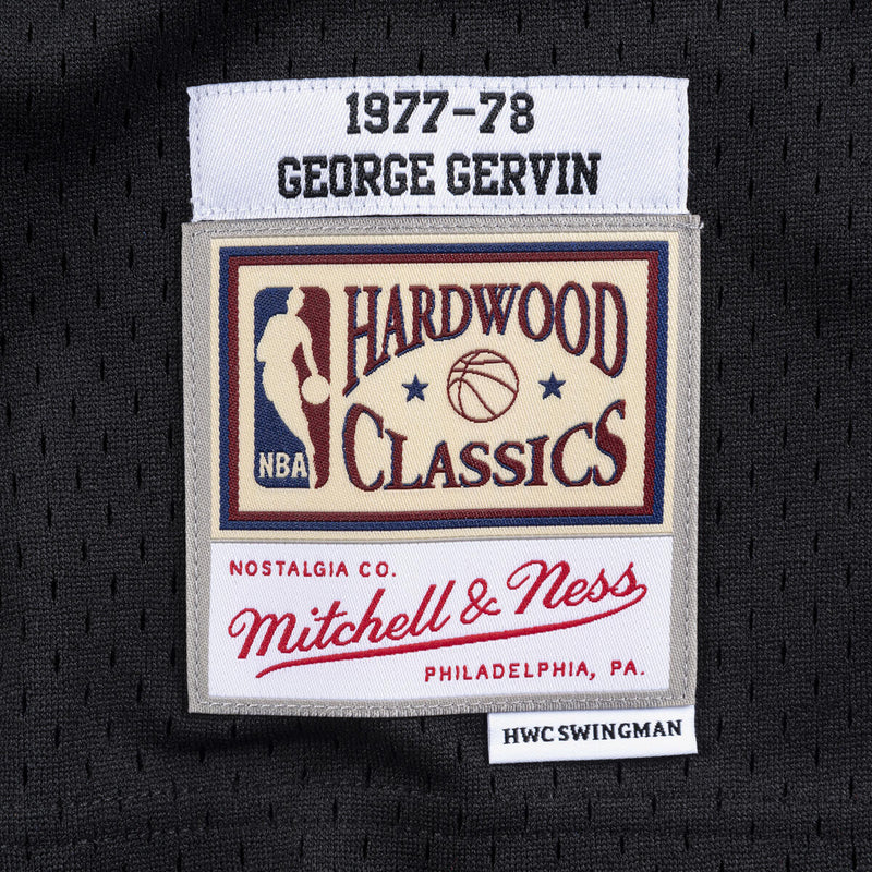 NBA SWINGMAN JERSEY SPURS 1977 GEORGE GERVIN - Black - Image 3 NBA SWINGMAN JERSEY SPURS 1977 GEORGE GERVIN - Black - Image 3