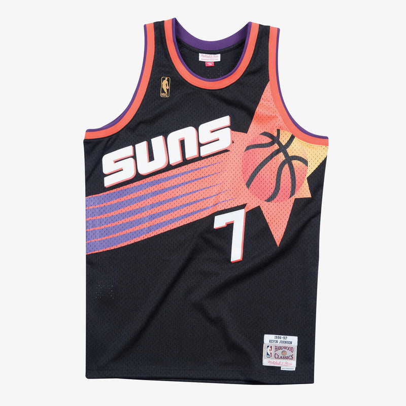 NBA SWINGMAN ALTERNATE JERSEY SUNS 1996 KEVIN JOHNSON - Black - Image 1 NBA SWINGMAN ALTERNATE JERSEY SUNS 1996 KEVIN JOHNSON - Black - Image 1