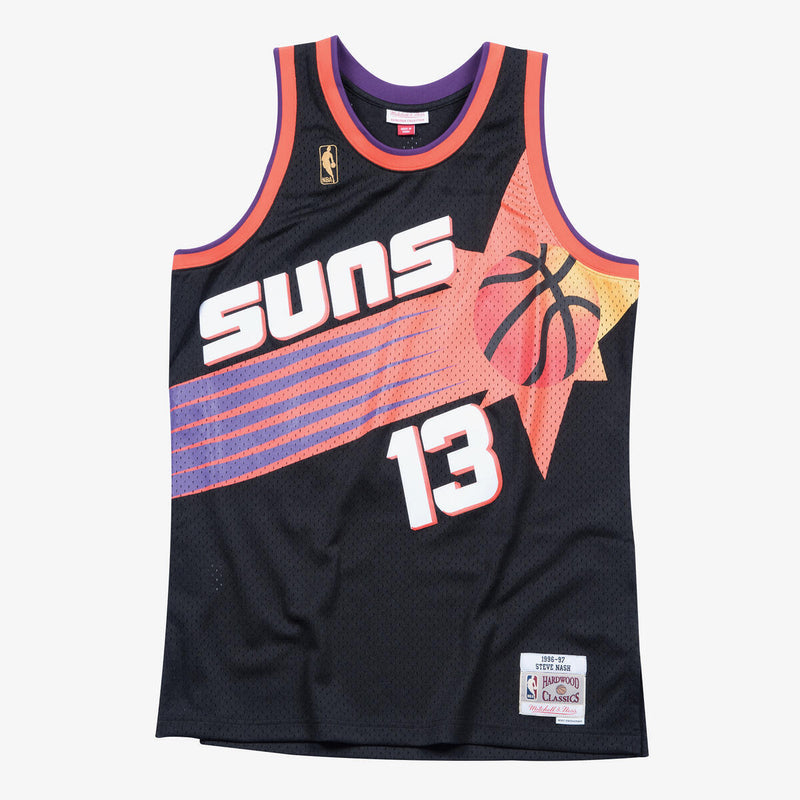 NBA SWINGMAN ALTERNATE JERSEY SUNS 1996 STEVE NASH - Black - Image 1 NBA SWINGMAN ALTERNATE JERSEY SUNS 1996 STEVE NASH - Black - Image 1