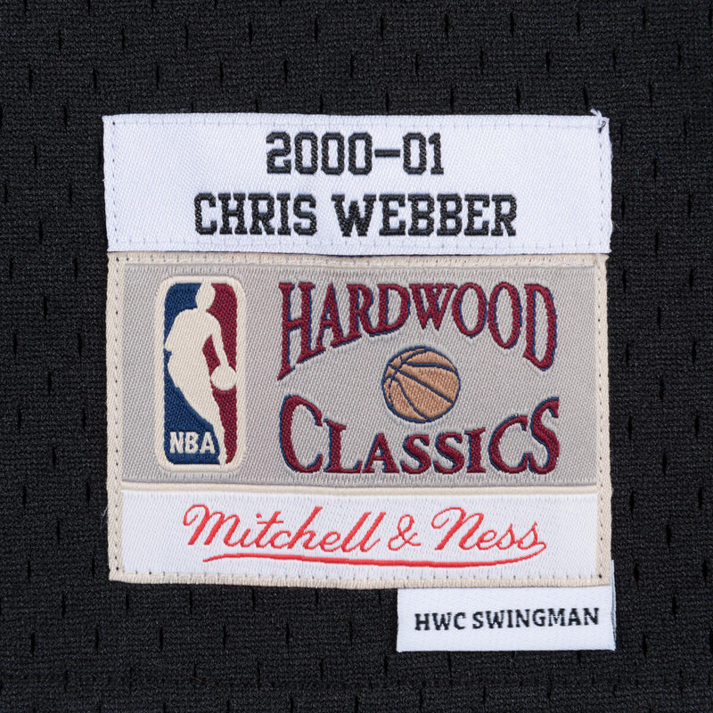 NBA SWINGMAN ROAD JERSEY KINGS 2000 CHRIS WEBBER - Black - Image 3 NBA SWINGMAN ROAD JERSEY KINGS 2000 CHRIS WEBBER - Black - Image 3