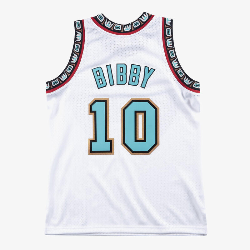 NBA SWINGMAN HOME JERSEY 1998 GRIZZLIES MIKE BIBBY - White - Image 2 NBA SWINGMAN HOME JERSEY 1998 GRIZZLIES MIKE BIBBY - White - Image 2