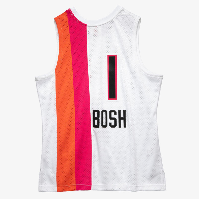 NBA SWINGMAN JERSEY HEAT 2011 CHRIS BOSH - White - Image 2 NBA SWINGMAN JERSEY HEAT 2011 CHRIS BOSH - White - Image 2